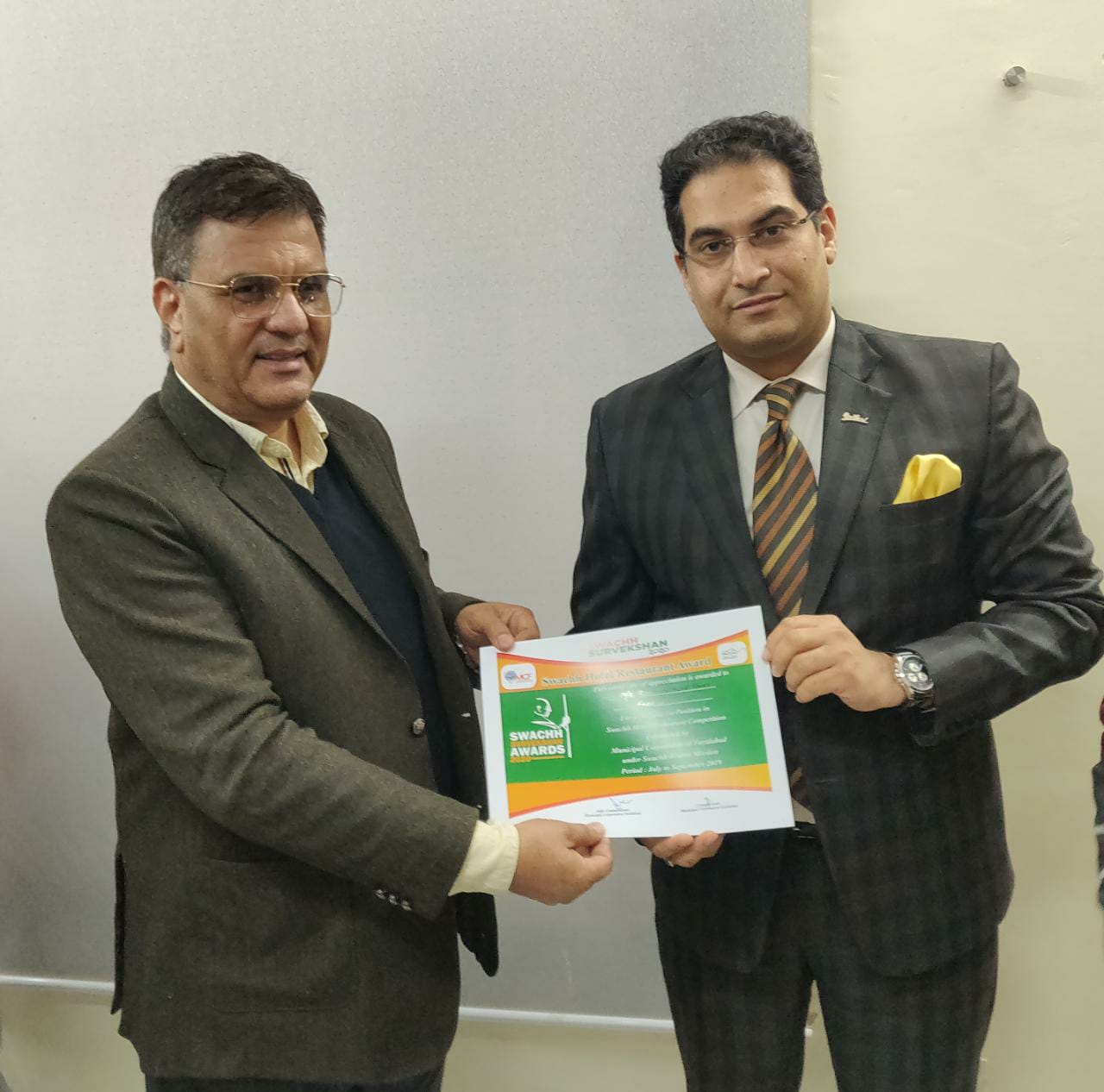 radisson-blu-faridabad-awarded-the-swachh-survekshan-2020-swachh-hotel-restaurant-award