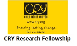 CRY Invites Proposals for its 11th National Child Rights Research Fellowship Programme decoding=