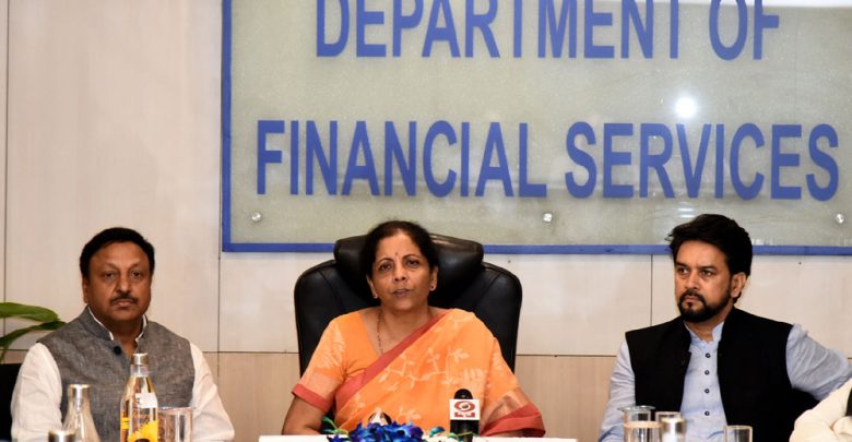 finance-minister-reviews-the-performance-of-banks-with-top-management-of-public-sector-banks