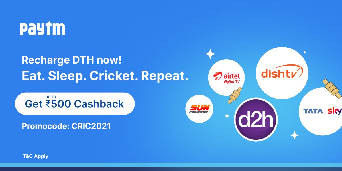 paytm-announces-exciting-cashback-of-up-to-e282b9500-on-dth-recharges-for-ipl-and-upcoming-t20-world-cup-season