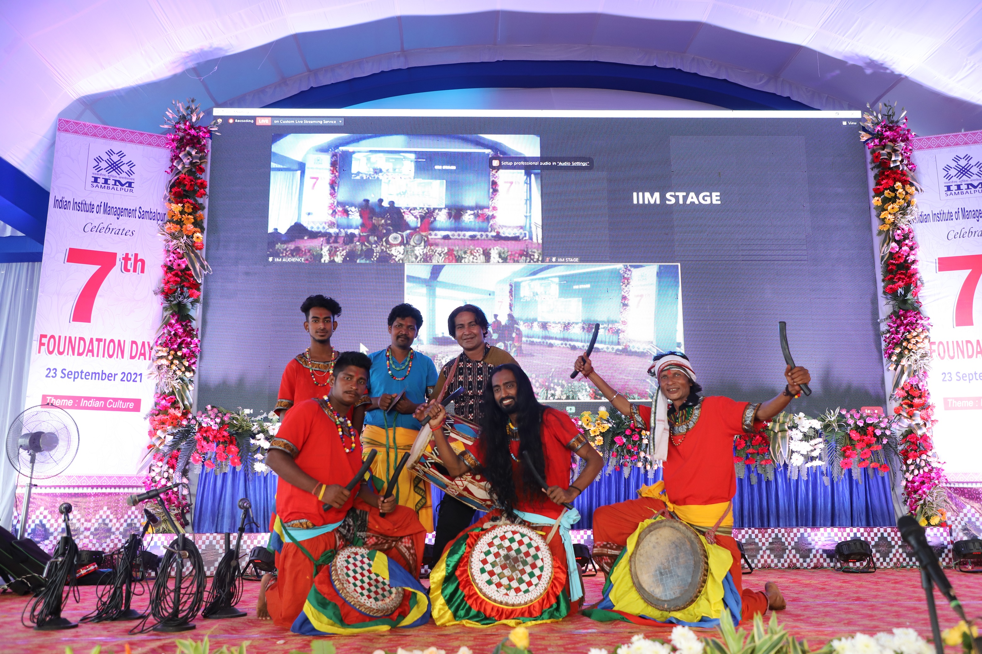 iim-sambalpur-celebrates-its-7th-foundation-day-embracing-the-diverse-cultural-heritage-of-india