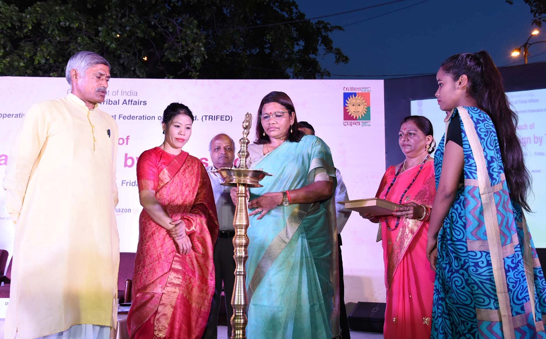 smt-renuka-singh-launches-go-tribal-campaign-of-tribes-india