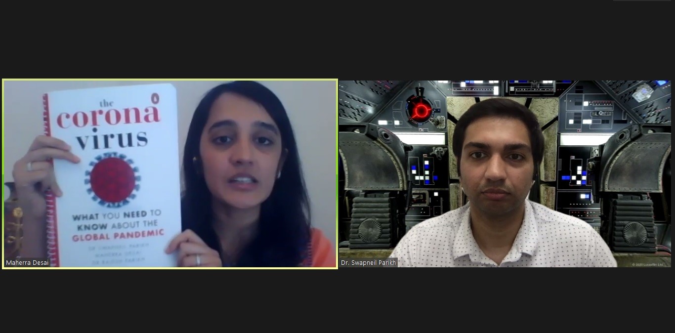 Kitaab brings in frontline corona warriors for a unique virtual launch of e-book “The Coronavirus” decoding=