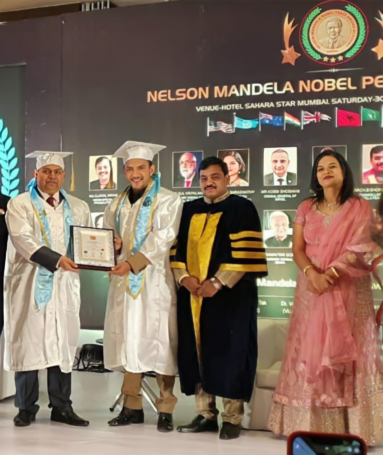 nelson-mandela-nobel-peace-award-academy-facilitated-ajay-sharma-managing-director-moral-group-of-companies