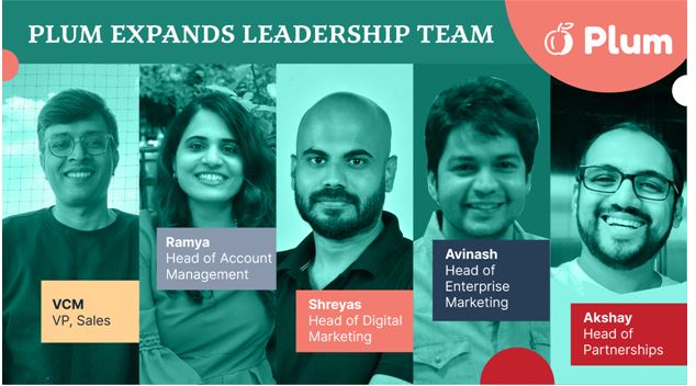 plum-appoints-five-senior-leaders-to-fast-track-employee-health-insurance-in-india