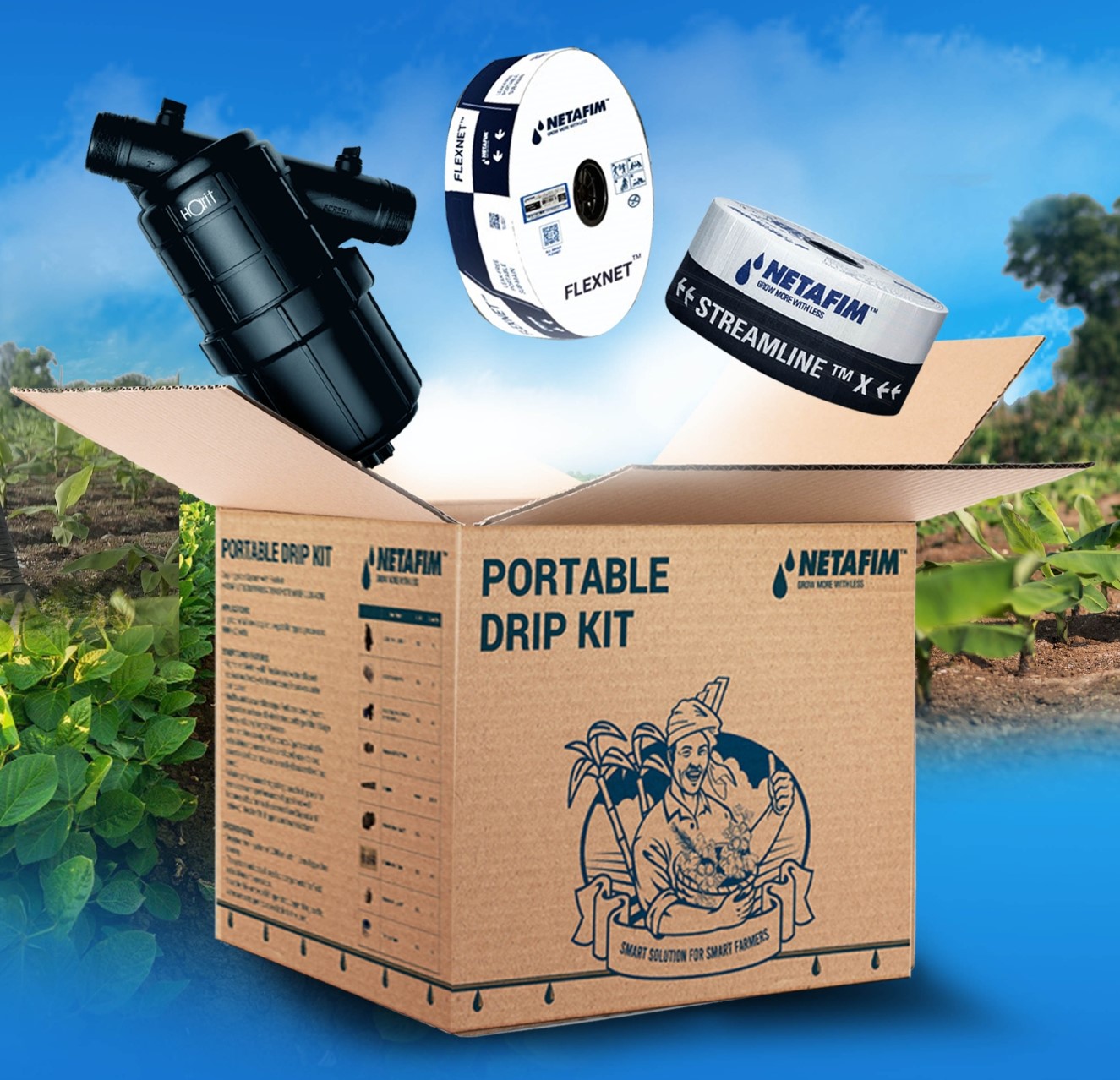 netafim-india-introduces-revolutionary-portable-drip-kit-for-todays-farmer