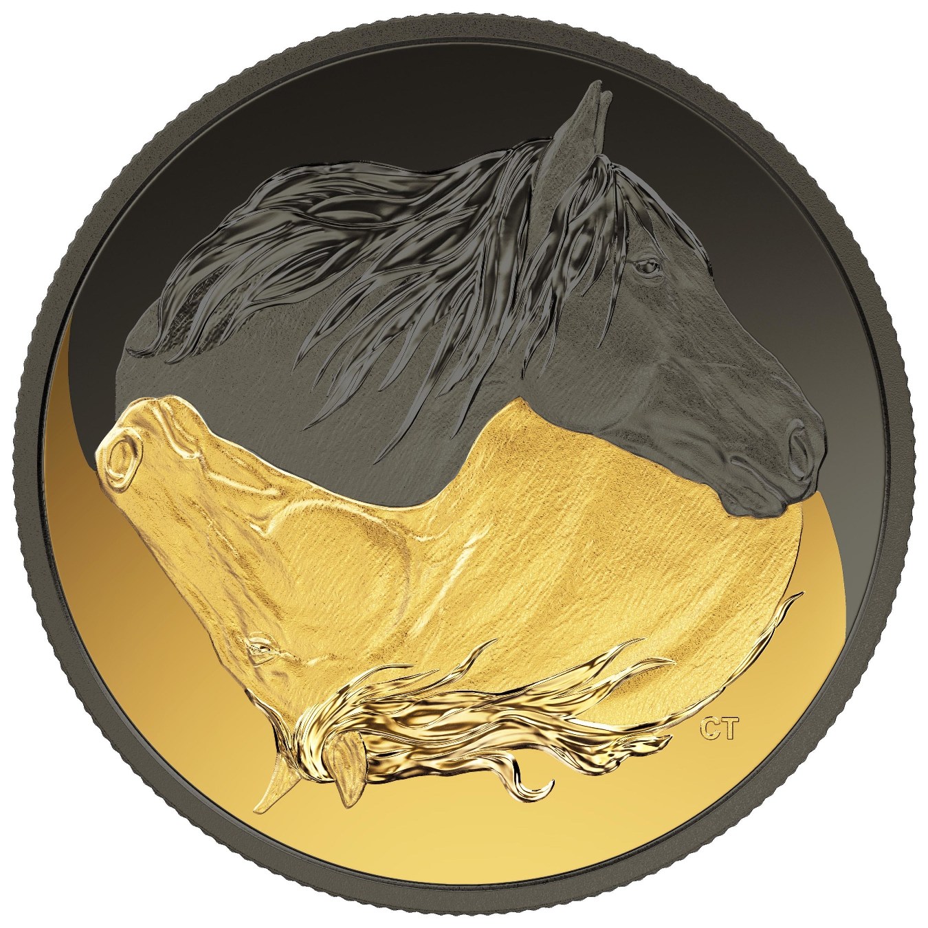 the-little-iron-horse-stands-tall-in-black-and-gold-on-a-new-royal-canadian-mint-coin