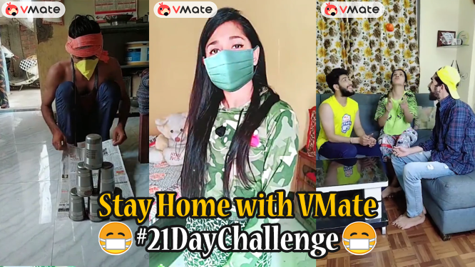 vmate-launches-21dayschallenge-to-ensure-people-stay-busy-at-homes-during-lockdown