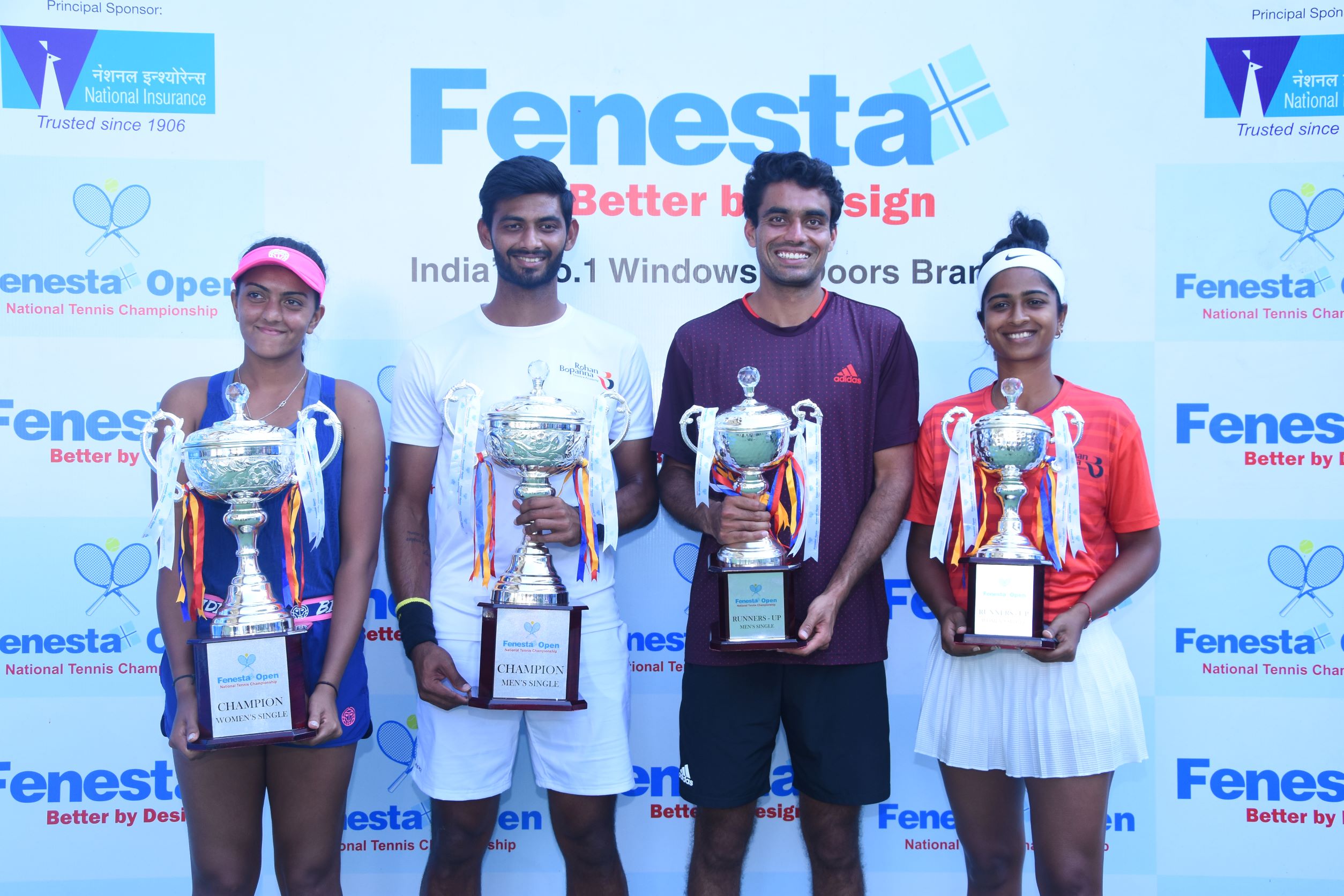 nikki-k-poonacha-and-zeel-desai-are-crowned-the-national-champions-at-the-fenesta-open-national-tennis-championship-2021