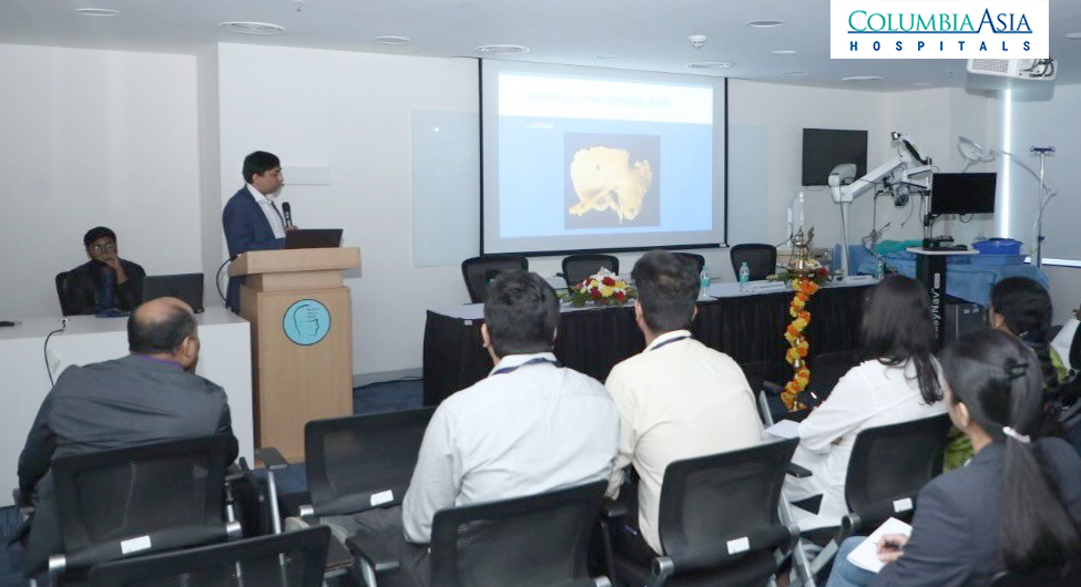 Two Day Workshop with Live Surgeries to Demonstrate Complex Skull Based Procedures held at Columbia Asia Hospital decoding=